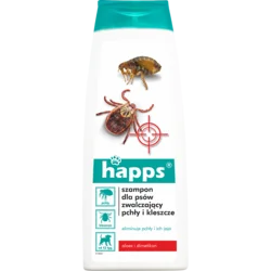 shumee Happs šampon proti bolham in klopom za pse - 250 ml