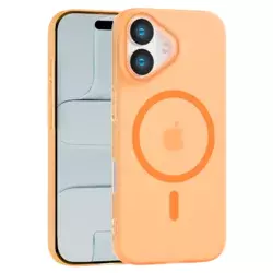 Matte Color MagSafe maska za iPhone 17 – narandžasta