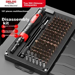 Delixi Set preciznih odvijača, 107 komada