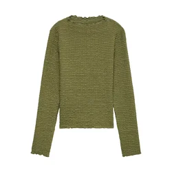 VERO MODA Majica VMZIA oliva
