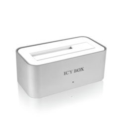 IcyBox priključna stanica za tvrdi disk IB-111StU3-Wh Docking Station, 2.5 & 3.5 SATA, USB 3.0