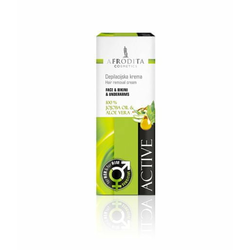 AFRODITA Krema za depilaciju Face&Bikini Active, 50ml