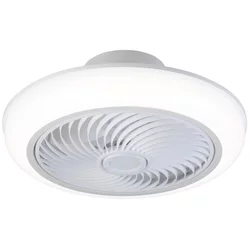 Brilagi-LED Prigušiva stropna svetiljka sa ventilatorom LED/30W/230V 3000-6500K bela+daljinski upravljač