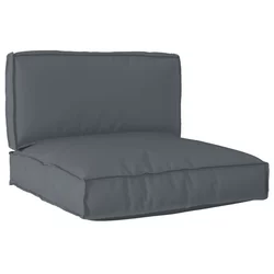 Set jastučića za palete 2 pcs Antracit Oxford tkanina