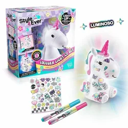 Ustvarjalni komplet Style 4 Ever Unicorn Light Up DIY (26293)
