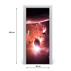 tulup.si Tapete na vratih Galaxy 85x205 cm