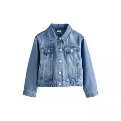 Next Prehodna jakna moder denim