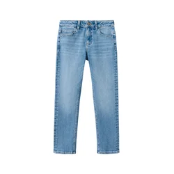 MANGO KIDS Kavbojke moder denim