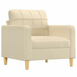 Fotelja krem 60 cm Tkanina