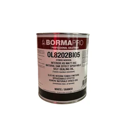 Borma Wachs Hibridno ulje sa natur efektom Self-sealer, 1 l, Belo