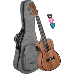 Cascha HH2035E Natural Koncertne ukulele (Kot novo)