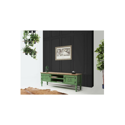 Hanah Home TV komoda Ada, 150x40x50 cm, Svetlozelena