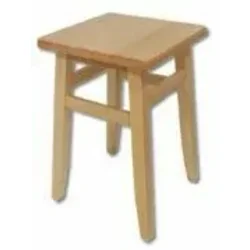 eoshop Stol KT249 iz masivnega lesa (barva lesa: hrast)