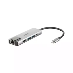 HUB USB 3.1 tip C D-Link DUB-M520 USB 3.1 tip C/HDMI/LAN