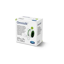 Hartmann Omnisilk Flaster, 2.5x5 cm