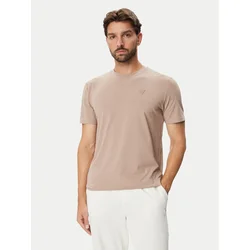Guess Majica Z2YI12 JR06K Bež Regular Fit