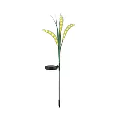 LED solarna svetiljka FLORA LED/1,2V 3000K 600 mAh IP44 crna
