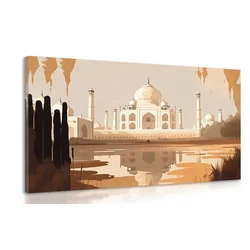 Slika indijski Taj Mahal - 90x60