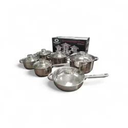 PROLINETECH Inox set posuđa 12 delova PLT/CO-012