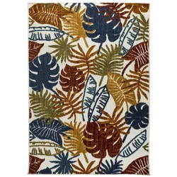 shumee Zunanja retro preproga Monstera 120x170 cm
