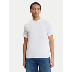 Calvin Klein Jeans Majica  svetlo modra / bela