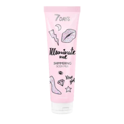 7DAYS - ILLUMINATE ME Shimmering mleko za telo 180ml, Rose Girl