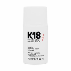 K18 Leave-In Molecular Repair Hair Mask maska za poškodovane lase brez izpiranja 50 ml