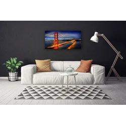 tulup.si Slika na platnu Bridge arhitektura 100x50 cm