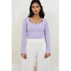 Trend Alacati Stili Ženska bluza Alc-X14791, Lavanda