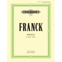 FRANCK:SONATE A-DUR VIOLIN+PIANO