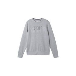 TOM TAILOR Pull Femme Col V - Coupe Regular Fit, Mélange Coton Polyester, Taille XS à 3XL