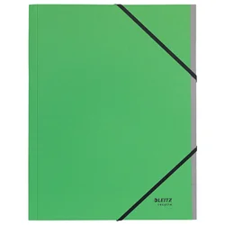 LEITZ Mapa LEITZ Recycle, DIN A4, karton, 6 predelkov, zelena, (21651804)