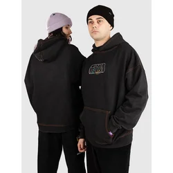 Jacker Landscaper moški pulover s kapuco washed black
