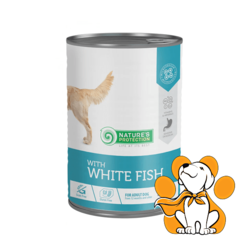 Natures Protection White Fish Sensitive Digestion 400g, Hrana Sa Belom Ribom