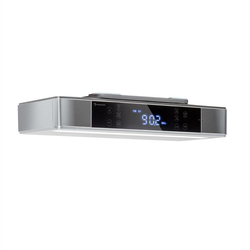 auna KR-140, kuhinjski radio, bluetooth, hands - free, FM, LED luči, srebrne barve (RM9-KR-140 SI)