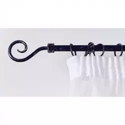 Teleskopska garnišna Sense Home SpiRALa - Crno-siva