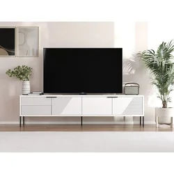 Hanah Home TV Komoda Dore, 180x45x30 cm, Bela
