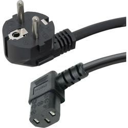 HAWA IEC priključni kabel Hawa 1008240, 5 m, crne boje, H05VV-F3G1,0