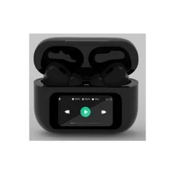 Gembird Slušalice TWS-LCD-ANC-01-BK, Bluetooth V5.1, TWS, LCD display, Active Noise Cancelling, Crne