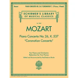 MOZART: KONZERT NO.26 D-DUR KV537 CORONATION NOTE