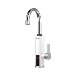 Pretočni bojler z LED zaslonom 3000W/230V IPX4 bela