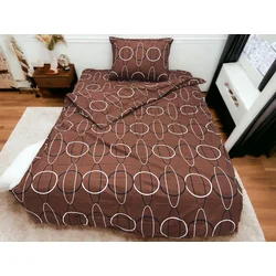 Posteljina Damast Dalia D6, 150x200cm, Braon