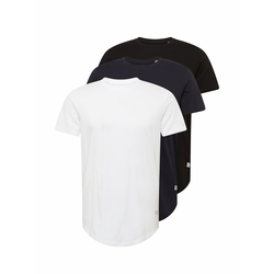 JACK & JONES Majica, bela, modra, črna