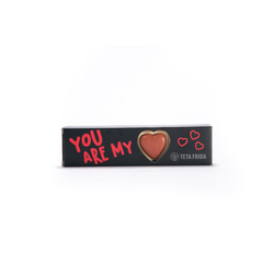 Čokoladica You are my heart - bela