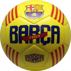 Barcelona CATALUNYA, lopta za fudbal, žuta