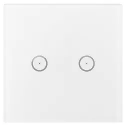 Amiko Home Prekidač, zidni, za dva uređaja - SMART SWITCH 2 CH