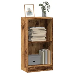 Regal za knjige boja starog drva 40x24x76 cm konstruirano drvo
