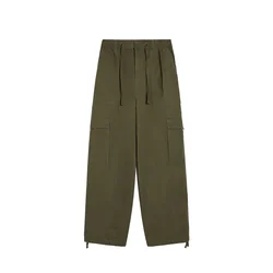 Bershka Kargo hlače Bas oliva