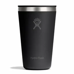 Hydro Flask Termo vrček ALL AROUND 355 ml uniseks črne barve T12CPC001