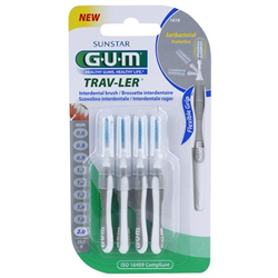 G.U.M Trav-Ler medzobne ĹˇÄŤetke 4 kos 2 0 mm Gray (Interdental Brush)